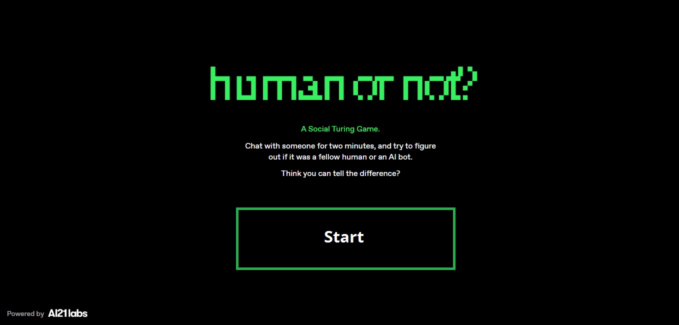 human or not